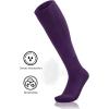 imageQBK 2T3T4T5T Toddler To Youth BaseballSoftball Socks  Soccer TBall Team Sport Socks For Kids Boys And Girls3 PairsPurple
