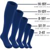 imageQBK 2T3T4T5T Toddler To Youth BaseballSoftball Socks  Soccer TBall Team Sport Socks For Kids Boys And Girls3 PairsRoyal Blue