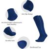 imageQBK 2T3T4T5T Toddler To Youth BaseballSoftball Socks  Soccer TBall Team Sport Socks For Kids Boys And Girls3 PairsRoyal Blue