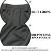 imageQBK 2T3T4T5T to Youth Toddler Boys Baseball Pants Girl Softball Pants Kids Tee Ball Pants with Side PipingBraidDark Grey