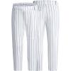 imageQBK 2T3T4T5T to Youth Toddler Boys Baseball Pants Girl Softball Pants Kids Tee Ball Pants with Side PipingBraidWhiteBlack