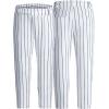 imageQBK 2T3T4T5T to Youth Toddler Boys Baseball Pants Girl Softball Pants Kids Tee Ball Pants with Side PipingBraidWhiteNavy