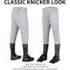 imageQBK 2T3T4T5T to Youth Toddler Boys Knicker Baseball Pants Girl Softball Pants Kids Tee Ball PantsLight Grey