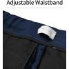 imageQBK Boys Flat Front Dress Pants Uniform Pants Adjustable Waistband for Toddler to Youth with PocketsRoyal Blue