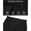 imageQBK Girls Basic Solid Shorts Dance Gymnastics Under Skirts Shorts Cotton for 2T13Years Toddler Little Girls Soft BreathableBlack