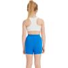 imageQBK Girls Basic Solid Shorts Dance Gymnastics Under Skirts Shorts Cotton for 2T13Years Toddler Little Girls Soft BreathableRoyal Blue