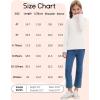 imageQBK Girls Long Sleeve Turtleneck TShirt Kids Basic High Neck Casual Trendy Soft Base Layer Tee Tops4t12YearsWhite