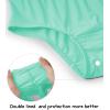 imageQBK Girls Swimming Bottom Suit Swim Brief UPF50 Rash Guard Swimsuit Sun Protection Quick Dry 2t14YearsTurquoise