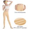 imageQBK GirlsCotton Leggings 2T 3T 4T 5T to 12 Years  Ultra Soft ampamp Comfortable Footless Tights for Toddler to KidsBeige