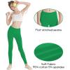 imageQBK GirlsCotton Leggings 2T 3T 4T 5T to 12 Years  Ultra Soft ampamp Comfortable Footless Tights for Toddler to KidsKelly Green