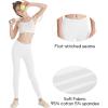 imageQBK GirlsCotton Leggings 2T 3T 4T 5T to 12 Years  Ultra Soft ampamp Comfortable Footless Tights for Toddler to KidsWhite