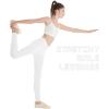 imageQBK GirlsCotton Leggings 2T 3T 4T 5T to 12 Years  Ultra Soft ampamp Comfortable Footless Tights for Toddler to KidsWhite