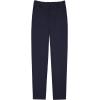 imageQBK Relaxed Fit Stretch School Uniform Pant Chino Pants for Toddler to Youth Boys and GirlsNavy Blue