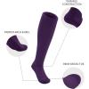 imageQBK Toddler Baseball Socks And Belt Youth Softball Tee Ball Combo Set for Boy Girl 2 Pairs of Socks ampamp 1 BeltPurple