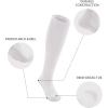 imageQBK Toddler Baseball Socks And Belt Youth Softball Tee Ball Combo Set for Boy Girl 2 Pairs of Socks ampamp 1 BeltWhite