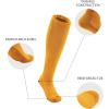 imageQBK Toddler Baseball Socks And Belt Youth Softball Tee Ball Combo Set for Boy Girl 2 Pairs of Socks ampamp 1 BeltYellow