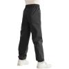 imageQBK Toddler Snow Pants Kids Fleece Lined Waterproof Ski Pants For Boys And GirlsBlack