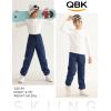 imageQBK Toddler Snow Pants Kids Fleece Lined Waterproof Ski Pants For Boys And GirlsBlue