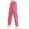 imageQBK Toddler Snow Pants Kids Fleece Lined Waterproof Ski Pants For Boys And GirlsPink
