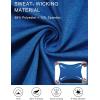 imageQBK Toddler to Youth Boys Performance Golf Polo Kids Athletic Moisture Wicking Long Sleeve Shirts School UniformOcean Blue