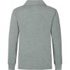 imageQBK Toddler to Youth Boys Performance Golf Polo Kids Athletic Moisture Wicking Long Sleeve Shirts School UniformStone Gray