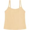 imageQBK 2T12Years Girls Camisole Tank Tops Cotton Camis Sleeveless Spaghetti Undershirts for Dance and GymnasticsNude