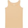 imageQBK 2T13Years Girls Tank Tops Cotton Dance Basic Sleeveless Undershirts for Gymnastics Ballet DancewearBeige