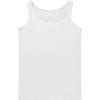 imageQBK 2T13Years Girls Tank Tops Cotton Dance Basic Sleeveless Undershirts for Gymnastics Ballet DancewearWhite