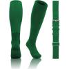 imageQBK 2T3T4T5T Toddler Baseball Socks And Belt Youth Softball Tee Ball Combo Set for Boy Girl 1 Pairs of Socks ampamp 1 BeltGreen