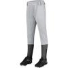 imageQBK 2T3T4T5T to Youth Toddler Boys Knicker Baseball Pants Girl Softball Pants Kids Tee Ball PantsLight Grey