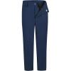 imageQBK Boys Flat Front Dress Pants Uniform Pants Adjustable Waistband for Toddler to Youth with PocketsRoyal Blue