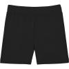 imageQBK Girls Basic Solid Shorts Dance Gymnastics Under Skirts Shorts Cotton for 2T13Years Toddler Little Girls Soft BreathableBlack