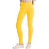 imageQBK GirlsCotton Leggings 2T 3T 4T 5T to 12 Years  Ultra Soft ampamp Comfortable Footless Tights for Toddler to KidsYellow