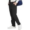 imageQBK Relaxed Fit Stretch School Uniform Pant Chino Pants for Toddler to Youth Boys and GirlsBlack