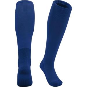 imageQBK 2 Pairs Toddler To Youth BaseballSoftball Socks  Soccer TBall Team Sport Socks For Kids Boys And GirlsRoyal Blue