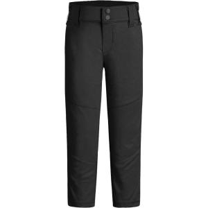imageQBK 2T 3T 4T 5T to 17 Years Toddler Boys Baseball Pants Girls Softball Pants Kids Tee Ball PantsBlack