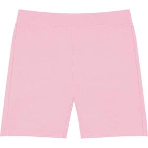 imageQBK 2T13Years Girls Basic Dance Shorts for Gymnastics Bike or Under Skirts Toddler Kids Solid Soft Short LeggingsPink