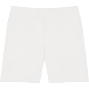 imageQBK 2T13Years Girls Basic Dance Shorts for Gymnastics Bike or Under Skirts Toddler Kids Solid Soft Short LeggingsWhite