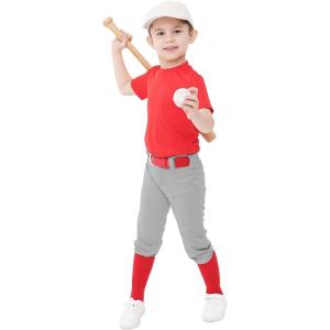 imageQBK 2T17Y Toddler Baseball Pants Youth Softball Pants Kids Tee Ball Pants for Boy GirlAbaseball Pantsgray