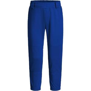 imageQBK 2T3T4T5T to Youth Toddler Boys Baseball Pants Girl Softball Pants Kids Tee Ball Pants with Side PipingBraidBlue