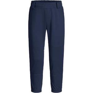 imageQBK 2T3T4T5T to Youth Toddler Boys Baseball Pants Girl Softball Pants Kids Tee Ball Pants with Side PipingBraidNavy