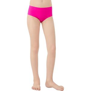 imageQBK Girls Swimming Bottom Suit Swim Brief UPF50 Rash Guard Swimsuit Sun Protection Quick Dry 2t14YearsHot Pink