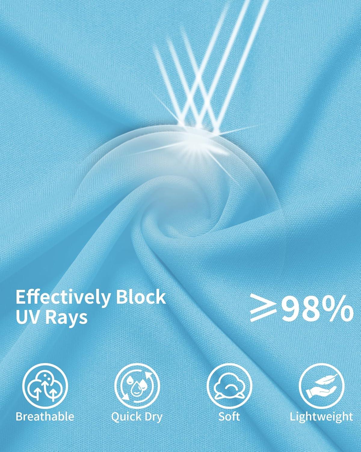 imageQBK Toddler to Youth Boys Performance Polo Kids Collared Golf Shirt School UniformBaby Blue