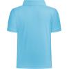 imageQBK Toddler to Youth Boys Performance Polo Kids Collared Golf Shirt School UniformBaby Blue