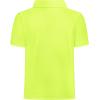 imageQBK Toddler to Youth Boys Performance Polo Kids Collared Golf Shirt School UniformNeon Yellow