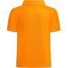 imageQBK Toddler to Youth Boys Performance Polo Kids Collared Golf Shirt School UniformOrange
