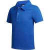 imageQBK Toddler to Youth Boys Performance Polo Kids Collared Golf Shirt School UniformRoyal Blue