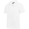 imageQBK Toddler to Youth Boys Performance Polo Kids Collared Golf Shirt School UniformWhite