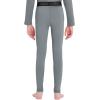 image:imageQBK Toddler Boys 2T to Youth Compression Pants Base Layer Leggings Tights for Basketball Soccer Football BaseballGrey