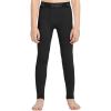image:imageQBK Toddler Boys 2T to Youth Compression Pants Base Layer Leggings Tights for Basketball Soccer Football BaseballBlack